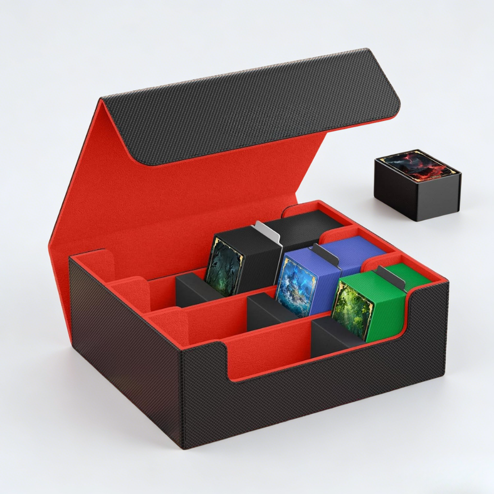 Premium Vegan Card Storage Box