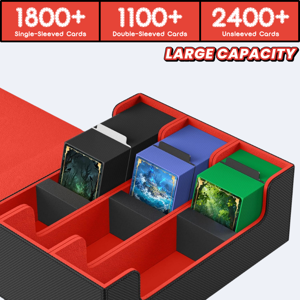 Premium Vegan Card Storage Box