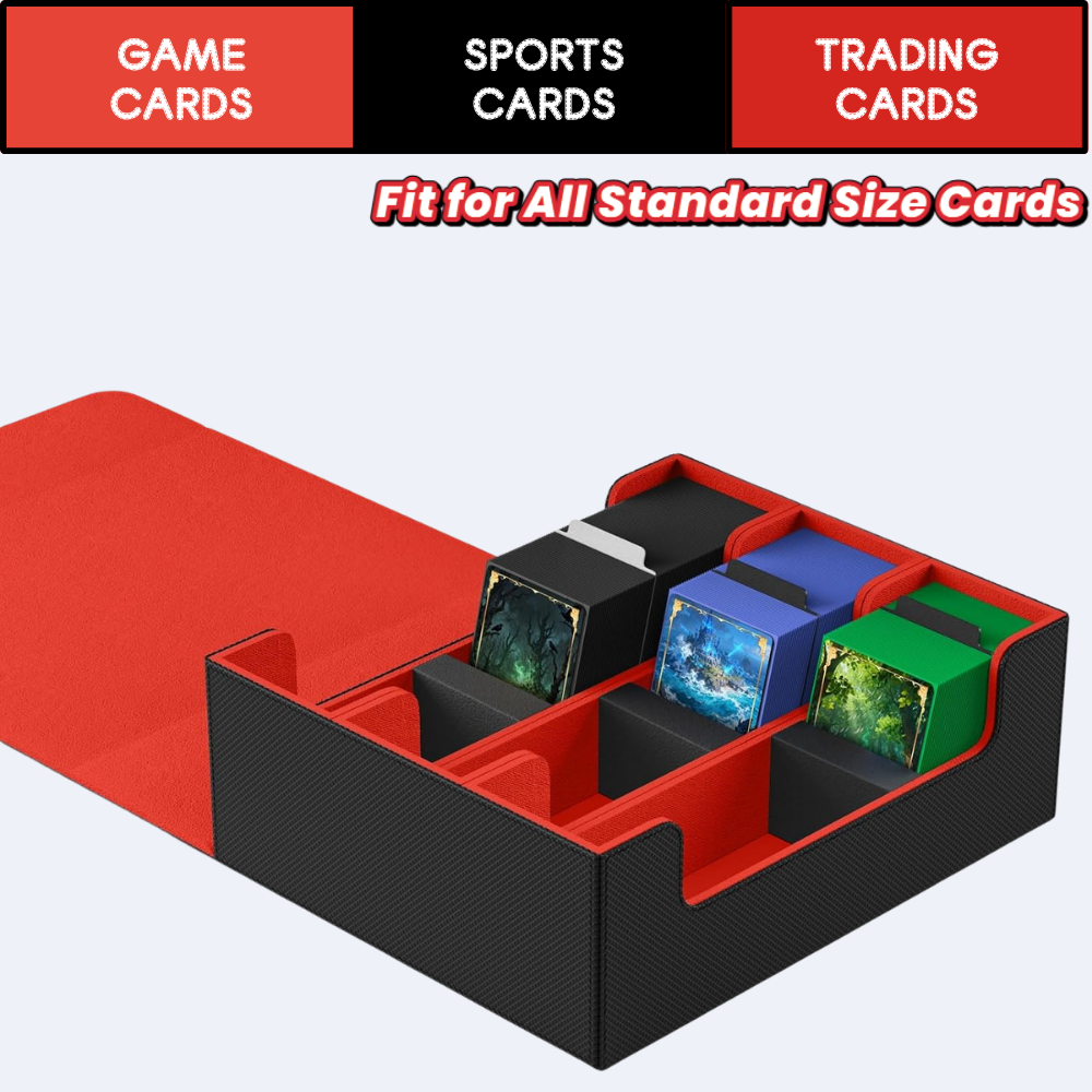 Premium Vegan Card Storage Box