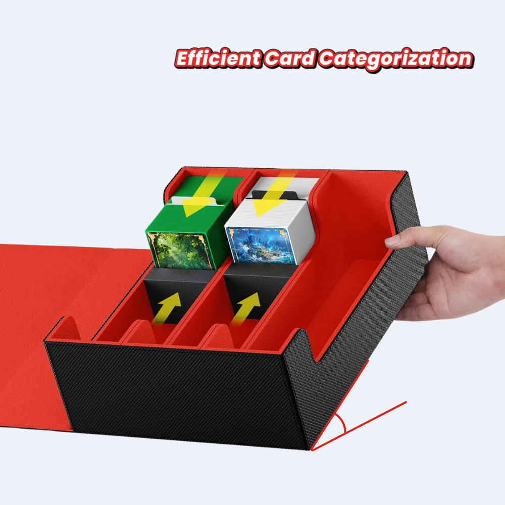 Premium Vegan Card Storage Box